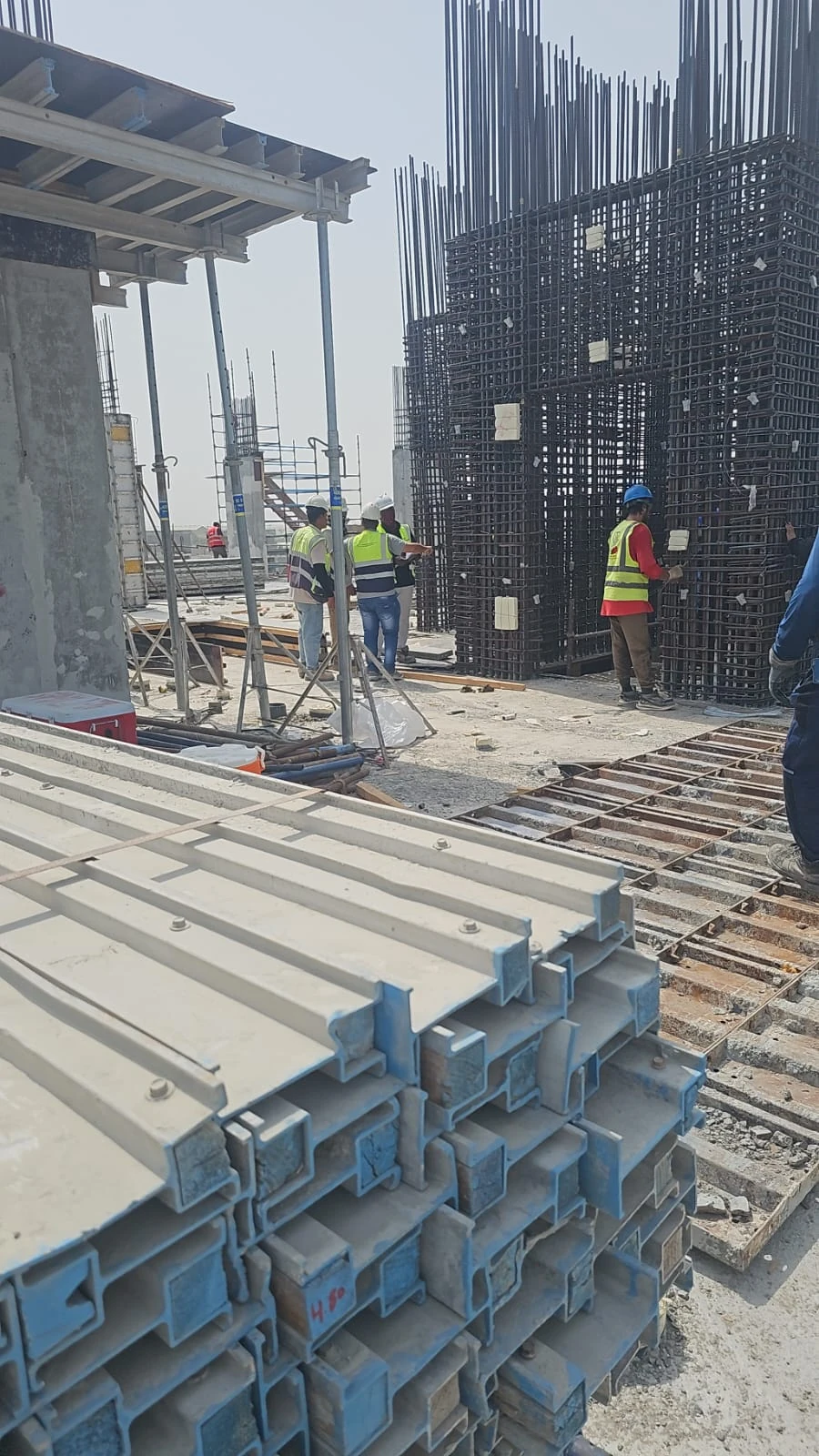 Construction site preparation